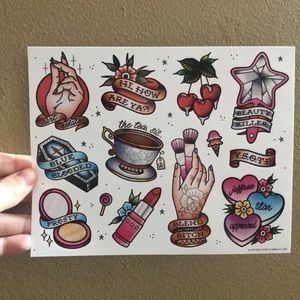 Limited edition jeffree Star sticker